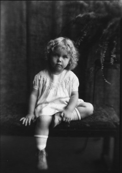 Eileen at age two