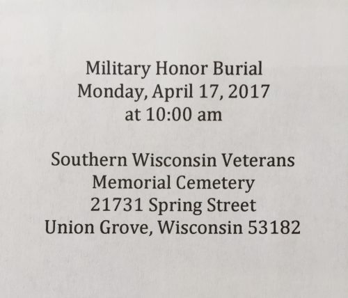Military Honor Burial