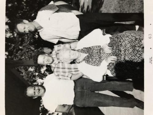 BG, Maxine, Robert, & their mother Estelle