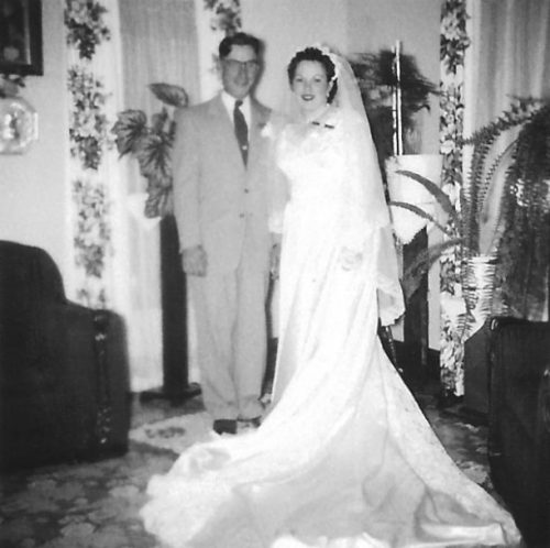 Edwin Feuling & Dorothy Filla wedding
